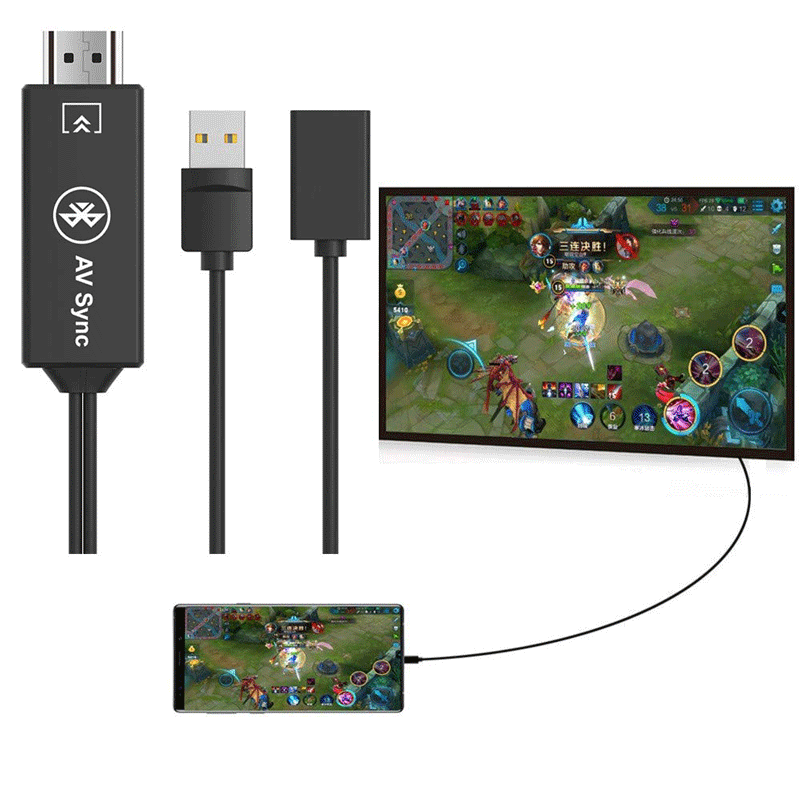 کابل تبدیل USB به HDMI مدل OT-75003 به طول 1 متر