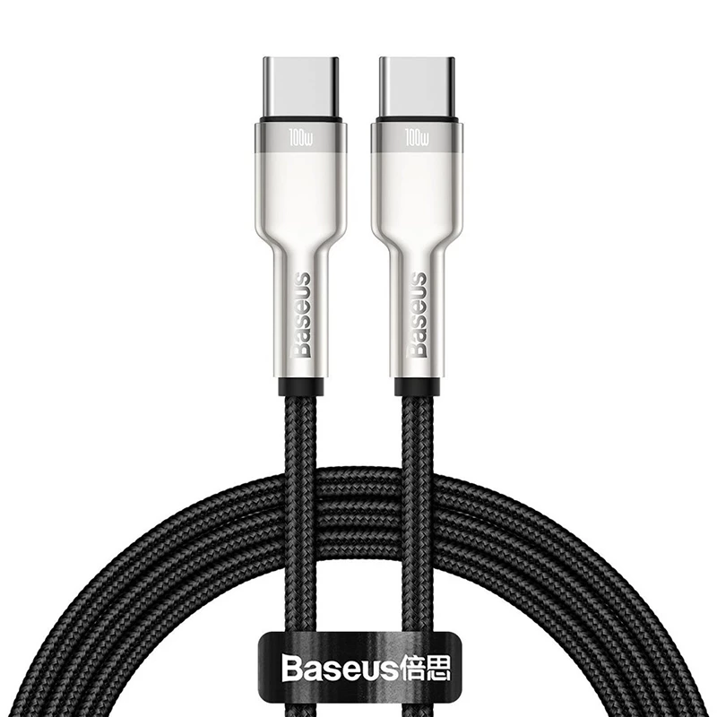 کابل تبدیل Type-C به تایپ سی (USC-C) باسئوس مدل CATJK-C01 طول 1 متر