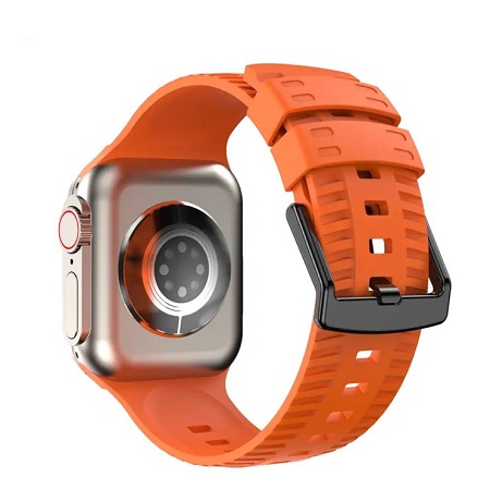 بند اپل واچ سیلیکونی اسپارتان مناسب Apple Watch 45/49mm