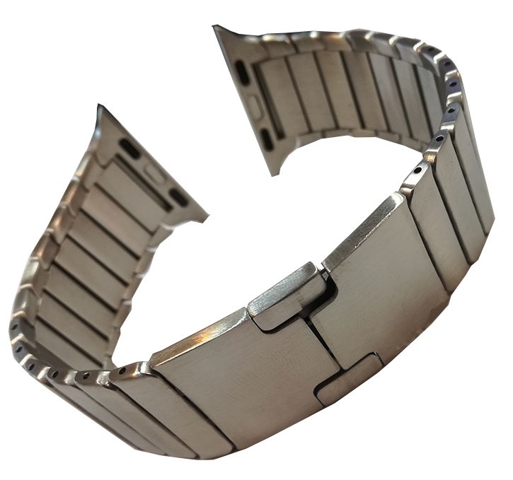 بند ساعت هوشمند Metal Link Wristlet Silver مناسب برای ساعت اپل Watch 38/40 میلیمتر