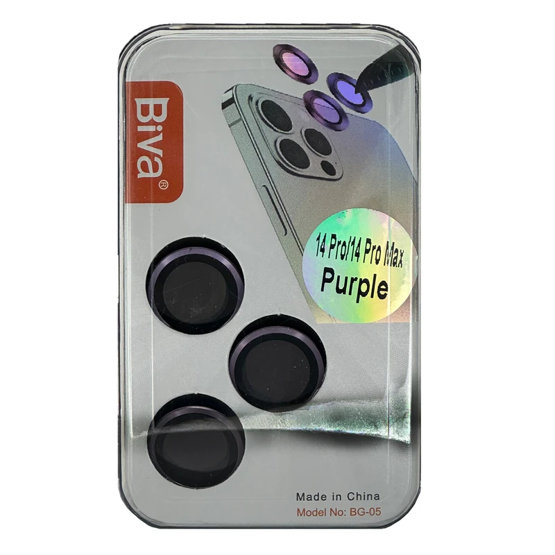 محافظ لنز دوربین بیوا مدل 014 مناسب برای گوشی موبایل اپل IPHONE 14 Pro/Promax