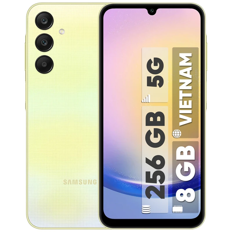 گوشی موبایل سامسونگ مدل Galaxy A25 دو سیم کارت ظرفیت 256 گیگابایت و رم 8 گیگابایت ویتنام