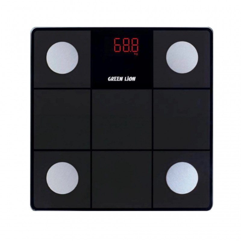 ترازو هوشمند گرین لاین مدل Green Lion Smart Body Fat Scale GNSFSCLEBK