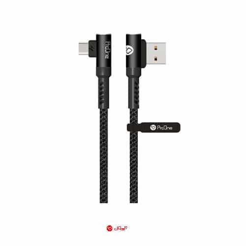 کابل تبدیل USB به USB-C پرووان مدل PCC240C طول 1 متر