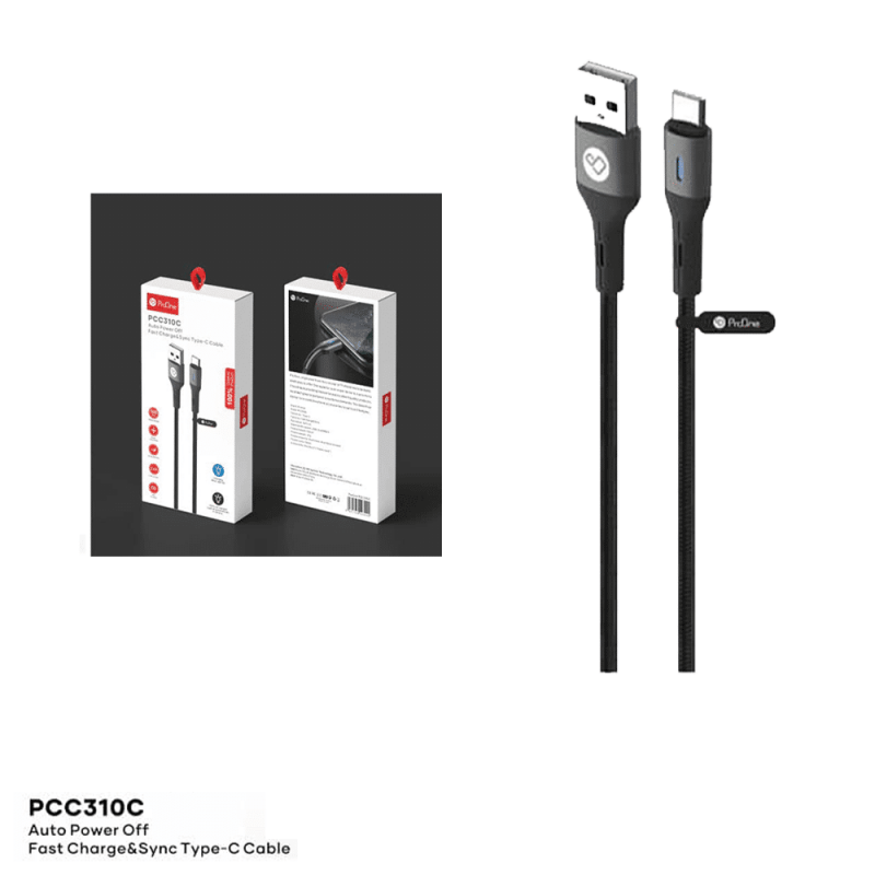 کابل تایپ سی یک متری پرووان مدل PCC310C