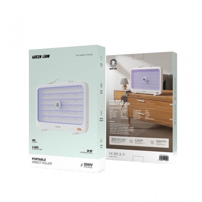 حشره کش قابل حمل 5 وات گرین لاین
