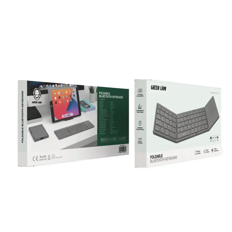 صفحه کلید بلوتوثی تاشو گرین Green Foldable Bluetooth Keyboard