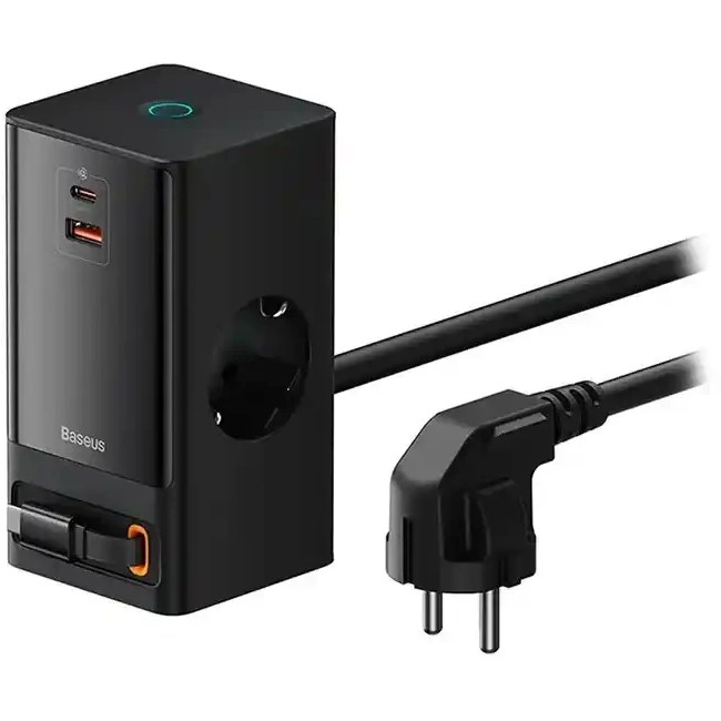 شارژر رومیزی باسئوس مدل Power Combo PSLR000301 با توان 65 وات