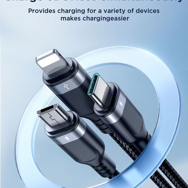 کابل شارژر جوی روم چندکاره مدل S-A18