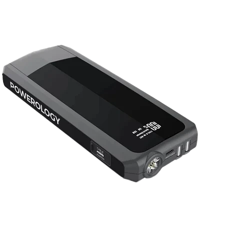 پاوربانک ۱۶۰۰۰ و جامپ استارتر خودرو پاورولوژی Powerology JumpStart Power Bank PPBCHA29