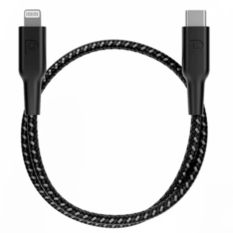 کابل شارژ تایپ سی به لایتنینگ 60 وات پاورولوژی Powerology Braided PD Data Cable P23BRCL12