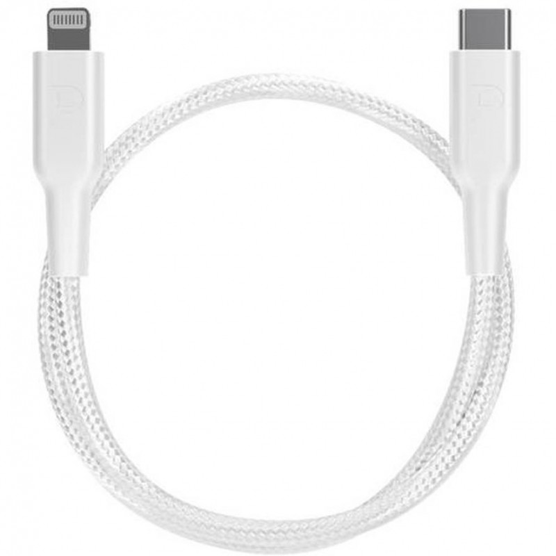 کابل تایپ سی به لایتنینگ 30 سانتی پاورولوژی Powerology Type-C To lightning PD Data Cable PCAB006BK