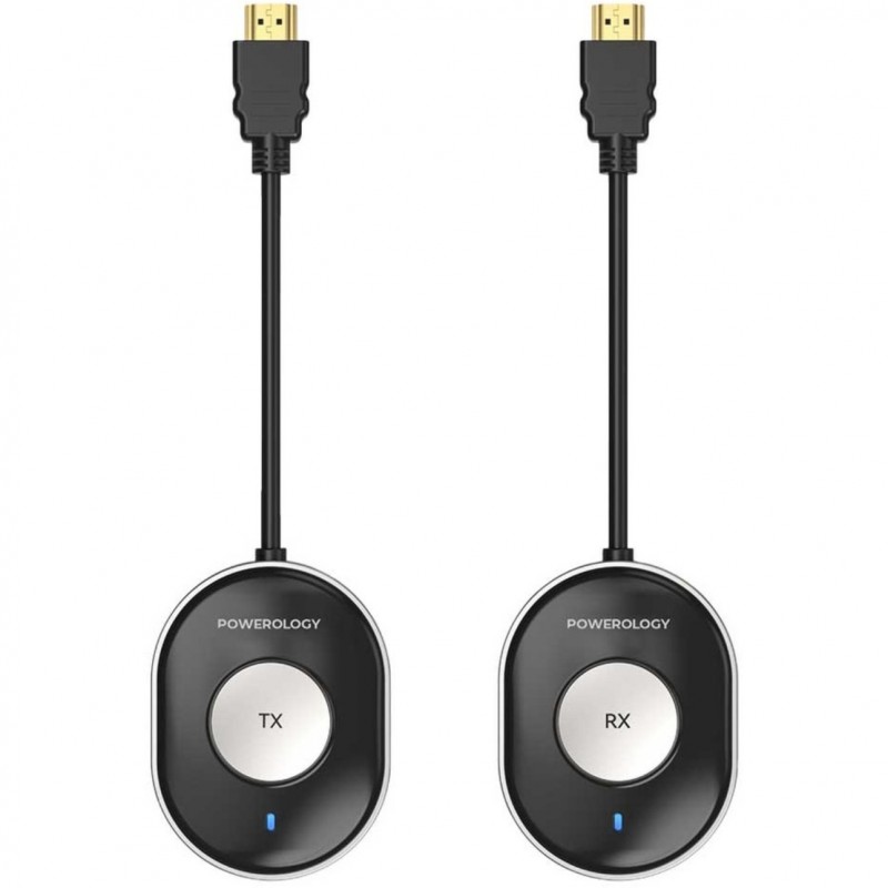 دانگل انتقال تصویر بی سیم HDMI پاورولوژی Powerology Wireless HDMI Direct Mobile Streaming PHDMTRBK