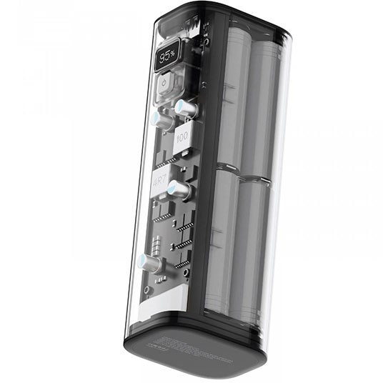 پاوربانک 100 وات 24000 پاورولوژی Powerology Crystalline Series Powr Bank PPBCHA16