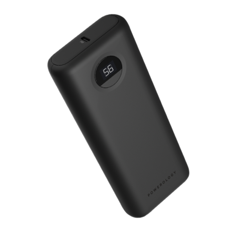 پاور بانک فست شارژ پاورولوژی Powerology Ultra-Compact 30W PD Power Bank 20000mAh