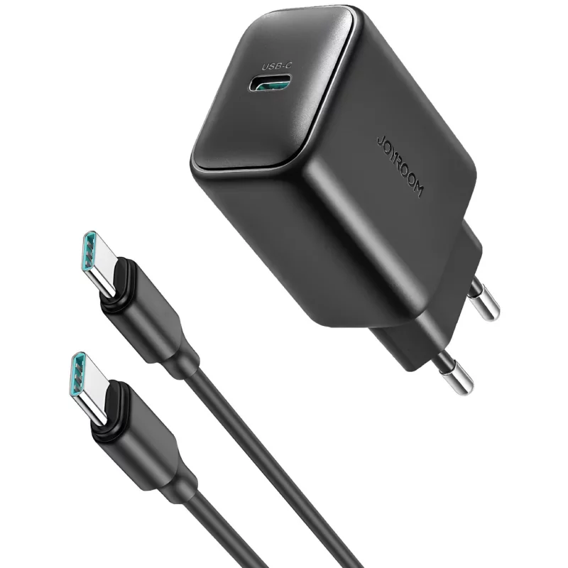 آداپتو شارژ 25 وات با کابل جویروم JOYROOM JR-TCF23 25W PD Charger