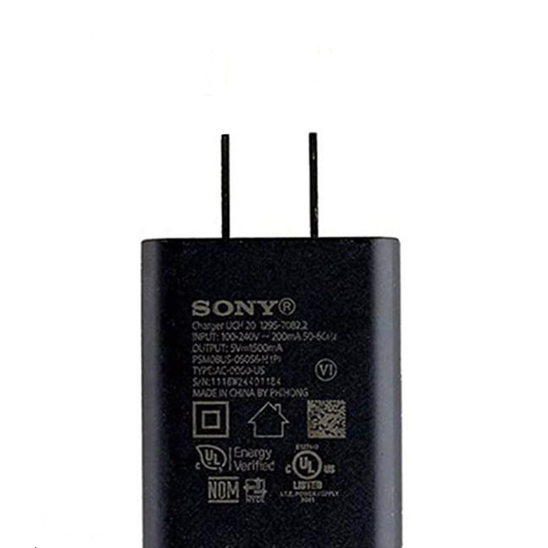 شارژر دیواری اورجینال سونی روکارتنی Sony Charging Adapter AC-0500-JP UCH10