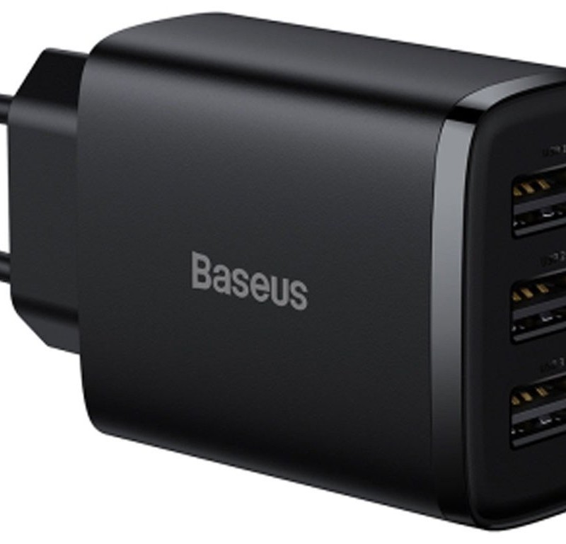 شارژر دیواری توان 17 وات بیسوس Baseus Compact Charger 3U EU CCXJ02010