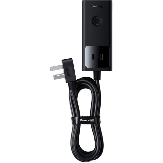 شارژر و چندراهی برق سوپر فست شارژ 30وات بیسوس Baseus PowerCombo 3AC+2U+1C PSLA000102