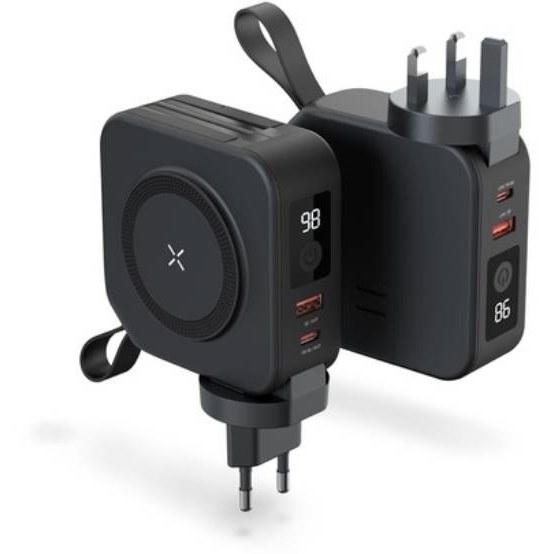 پاوربانک 5 کاره 10000 مگ سیف پرودو Porodo Magsafe 5in1 10000mAh Power Bank PD-PBFCH028