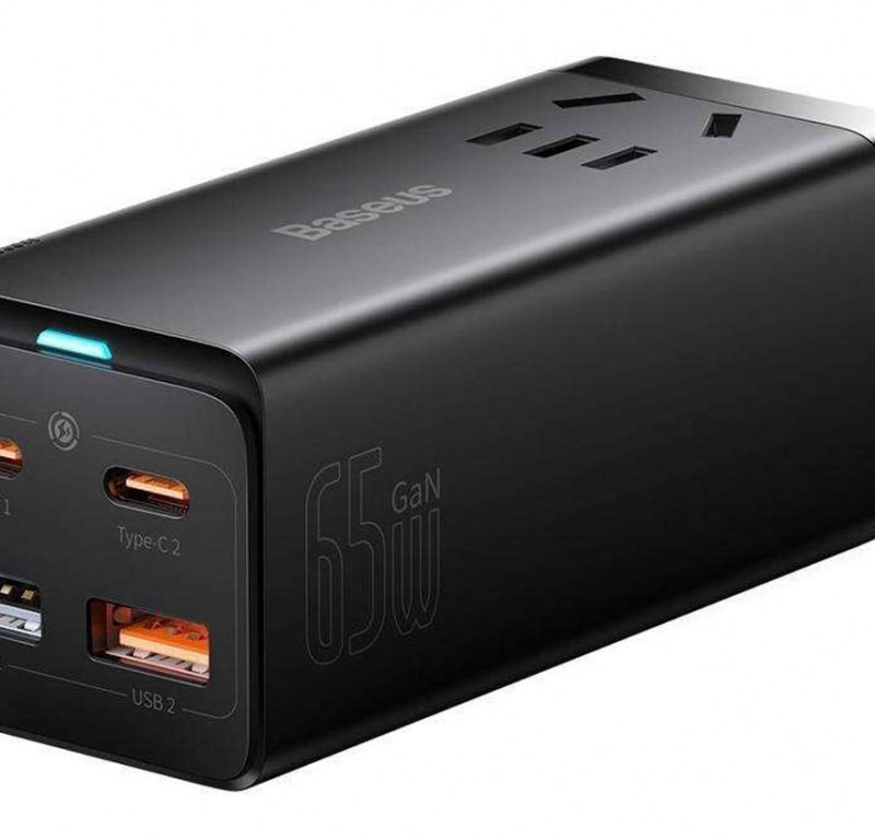 شارژر ۶۵ وات پنج پورت بیسوس Baseus 65W GaN3 Pro PSZM000001