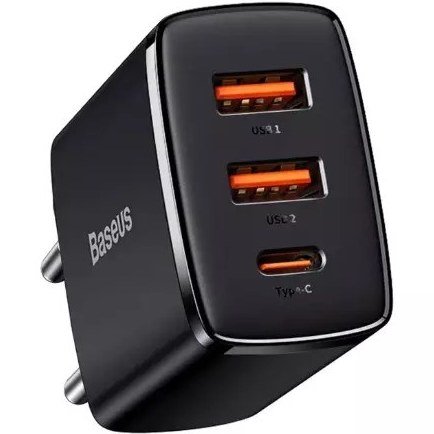 شارژر دیواری فست بیسوس 30 وات Baseus Compact Quick Charger CCXJ-E01