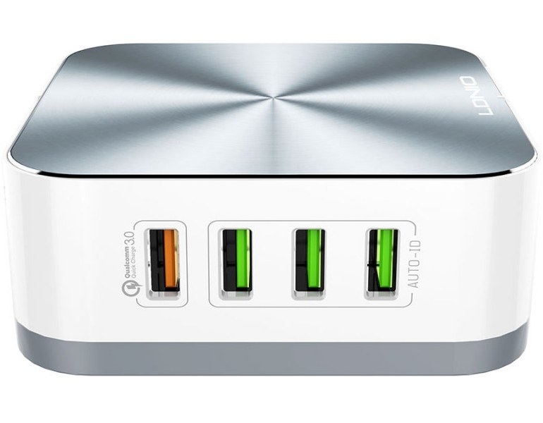 هاب شارژر رومیزی سریع الدنیو LDNIO A8101 8Port USB Charger