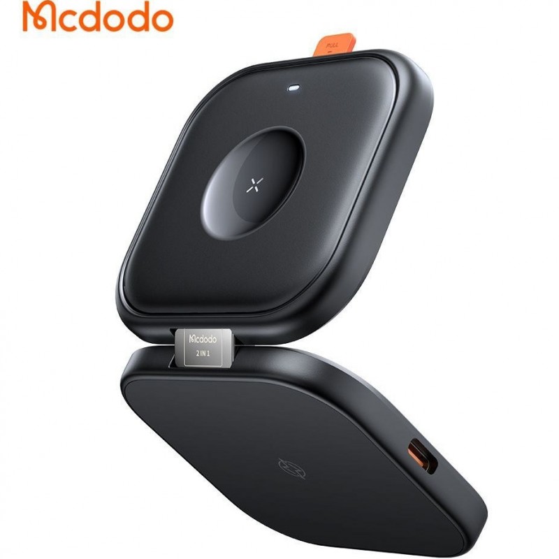 شارژر وایرلس تاشو 2 کاره مک دودو Mcdodo Magnetic Wireless Charger CH-2160