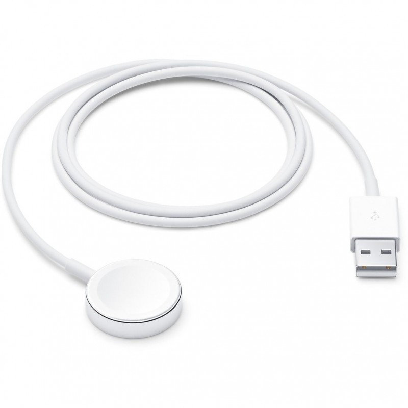 کابل اصلی شارژ مغناطیسی اپل واچ 1 متری Apple Watch Magnetic Charging Cable A1923