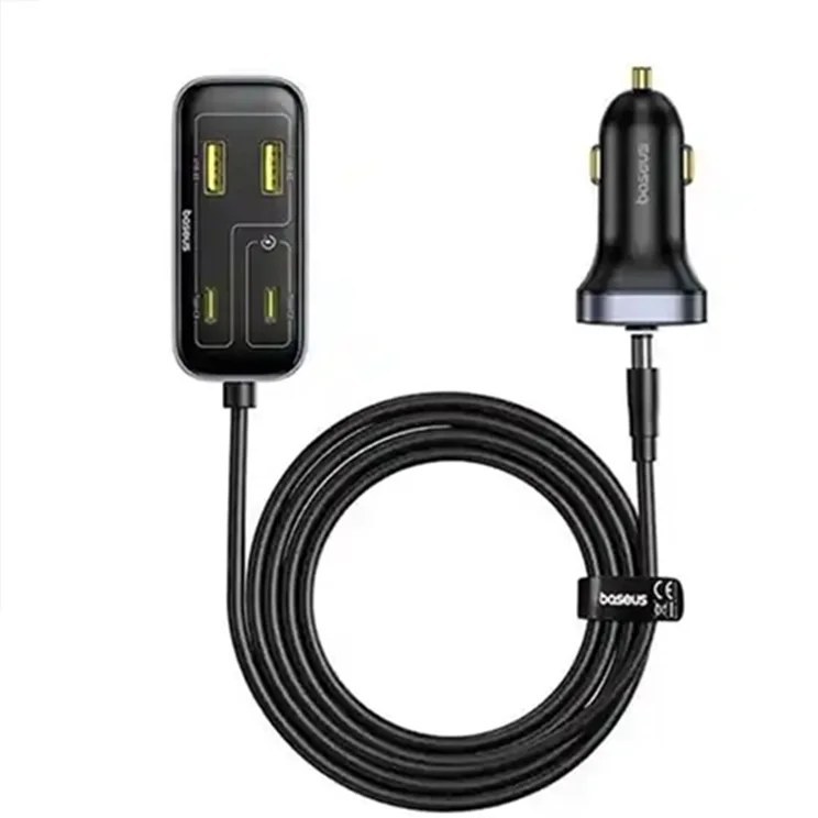 شارژر فندکی 6 پورت 110 وات بیسوس Baseus BackseatPal L1 C00081100121-00