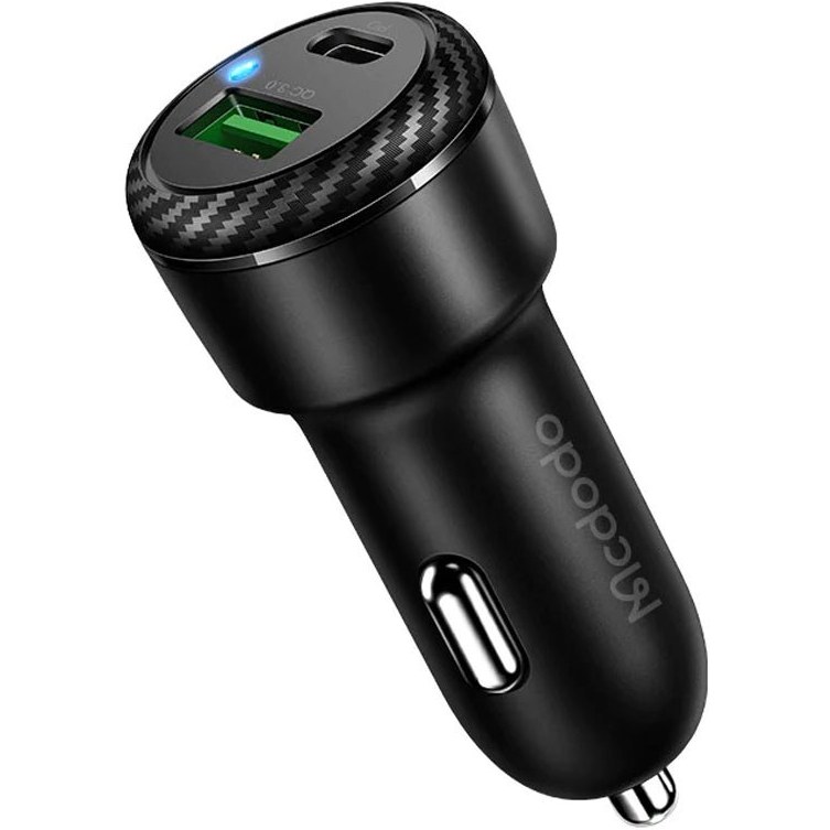 شارژر فندکی فست شارژ مک دودو Mcdodo CC-5970 QC3.0 2.4A PD 38W