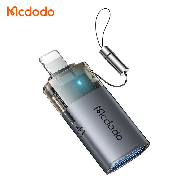 OTG تبدیل USB-A به لایتنینگ+Micro SD مک دودو مدل MCDODO OT-7850