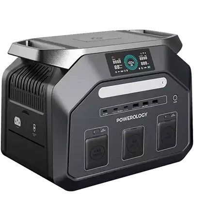 پاور استیشن 1800 وات پاورولوژی Powerology Dynamic 1800W Portable Power Station PWP1800WBK