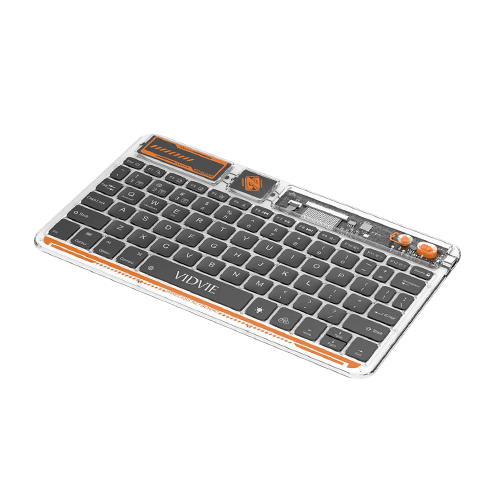 کیبورد بلوتوثی شفاف و قابل حمل مدل KB05 برند ویدوی