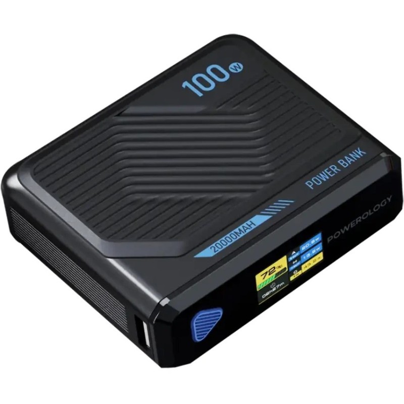 پاوربانک پاورولوژی مدل PPBCHA79 ظرفیت ۲۰ هزار میلی‌آمپر ساعت مگ سیف