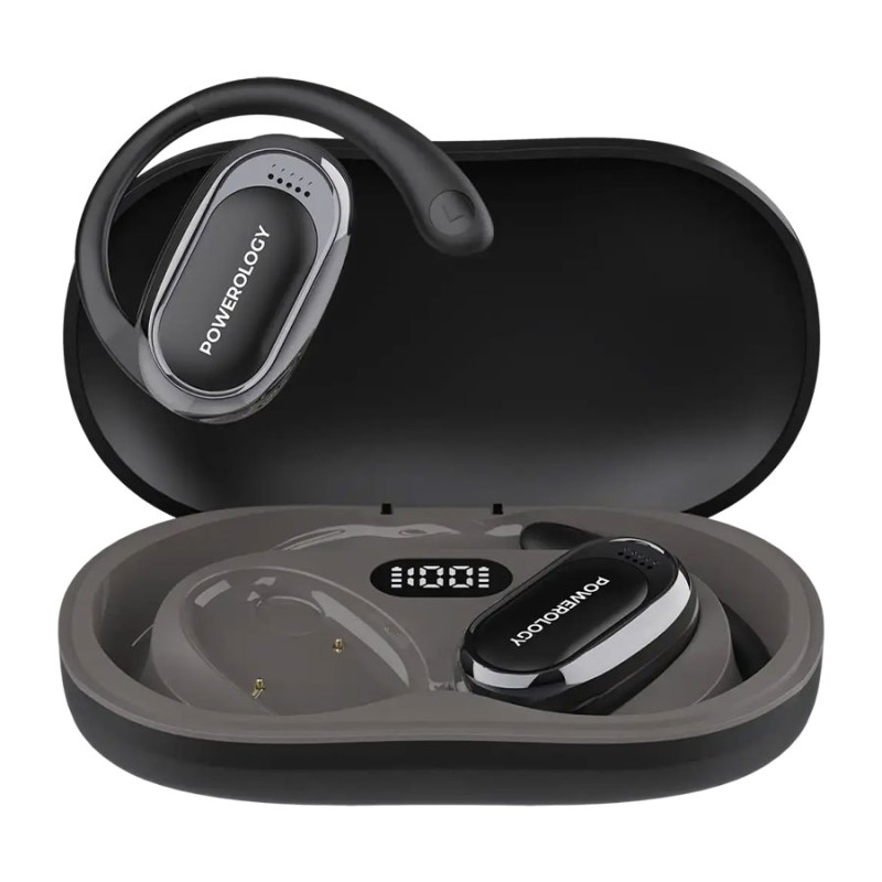 هندزفری بلوتوث القایی پاورولوژِی Powerology Oura Open-Ear Earbuds PWYX24