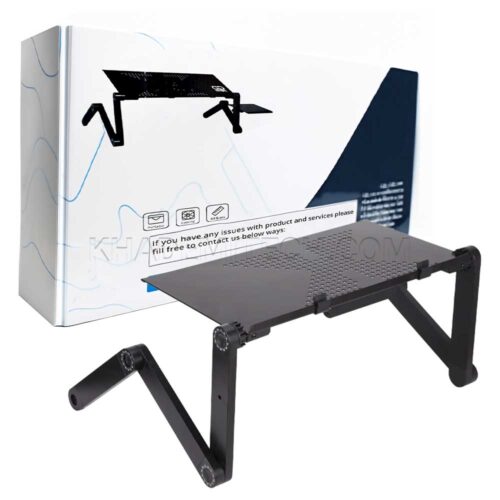 میز نوت بوک فن دار آرمور مدل ARMOR Plus AP-ST450MPF مشکی