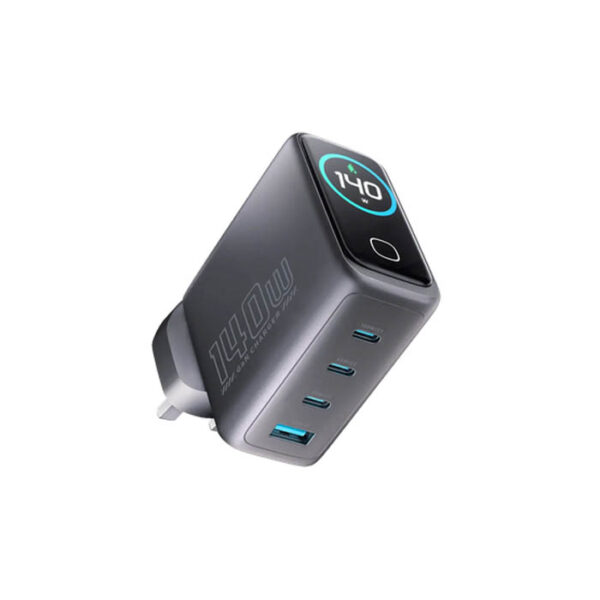 شارژر 140 وات پاورولوژی Powerology Voltflow 140W GaN Wall Charger