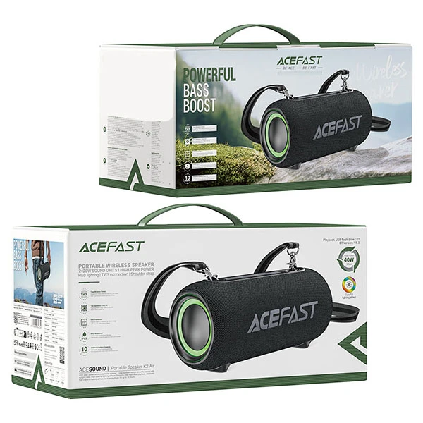 اسپیکر بلوتوث ایس فست ACEFAST K2 Air توان 40 وات فلش خور