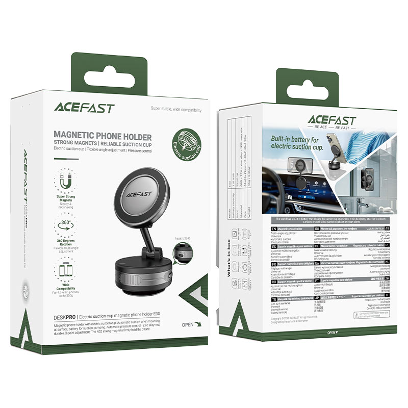هولدر وکیوم دار برقی مگنتی ایس فست ACEFAST E30