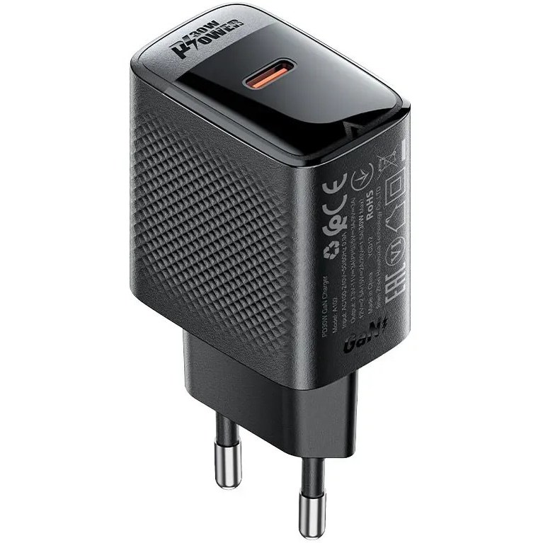 شارژر دیواری ایس فست ACEFAST A102 PD30W GaN Fast Charger توان 30 وات