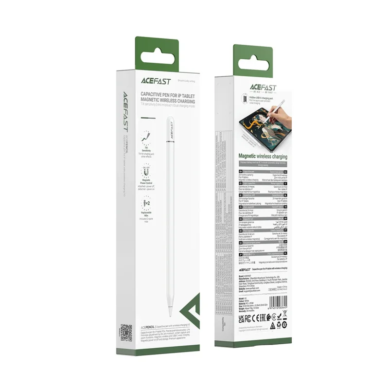 قلم لمسی ایس فست Acefast V2 Capacitive Pen For IP مناسب آیپد