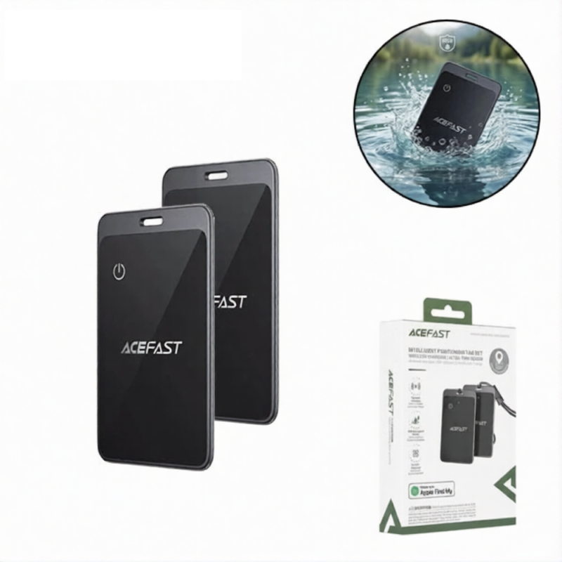 پک 2تایی ردیاب هوشمند ایس فست Acefast S3 Metal Card Positioning Device