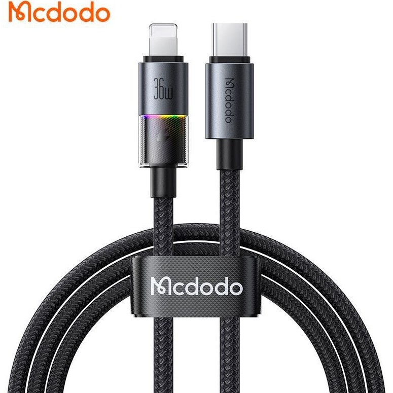 کابل تبدیل USB-C به لایتنینگ مک دودو مدل CA-819 طول 1.2 متر