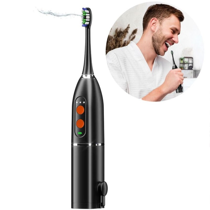 مسواک برقی و دهان شویی پرودو Porodo Water Floss & Sonic Electric Toothbrush PD-LFST139