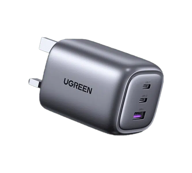 شارژر دیواری 65 وات با دو پورت USB-C و یک پورت USB-A یوگرین مدل CD306