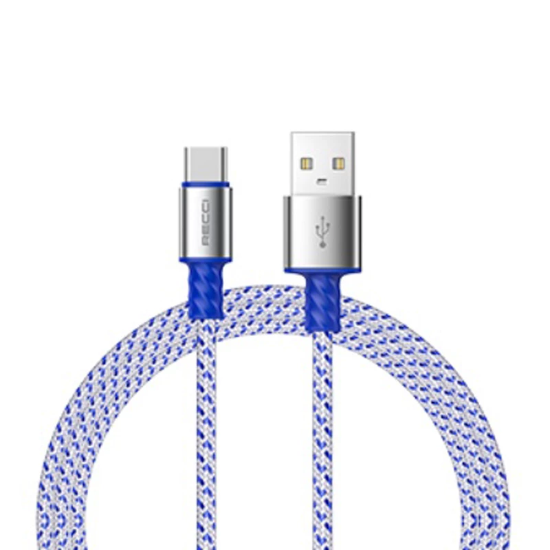 کابل  تبدیل USB به MICROUSB رسی مدل RTC-N37M طول 1 متر (RECCI Data Cable USB to micro USB RTC-N37M 1m)