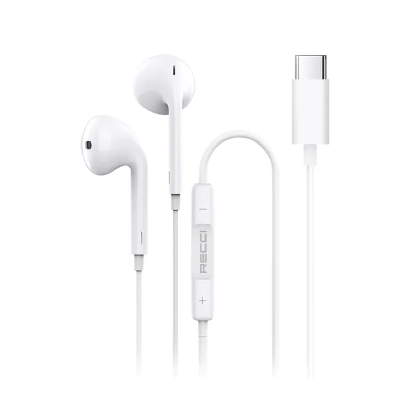 هندزفری REP-L27 رسی (Recci REP-L27 Type-c Wired Earphone)