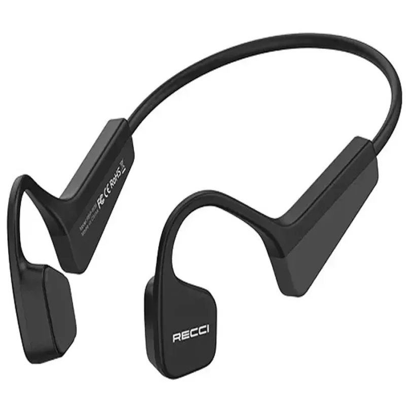 هدست بی سیم REP-W40 رسی (Recci Front Runner Bone conduction wireless headphones REP-W40)