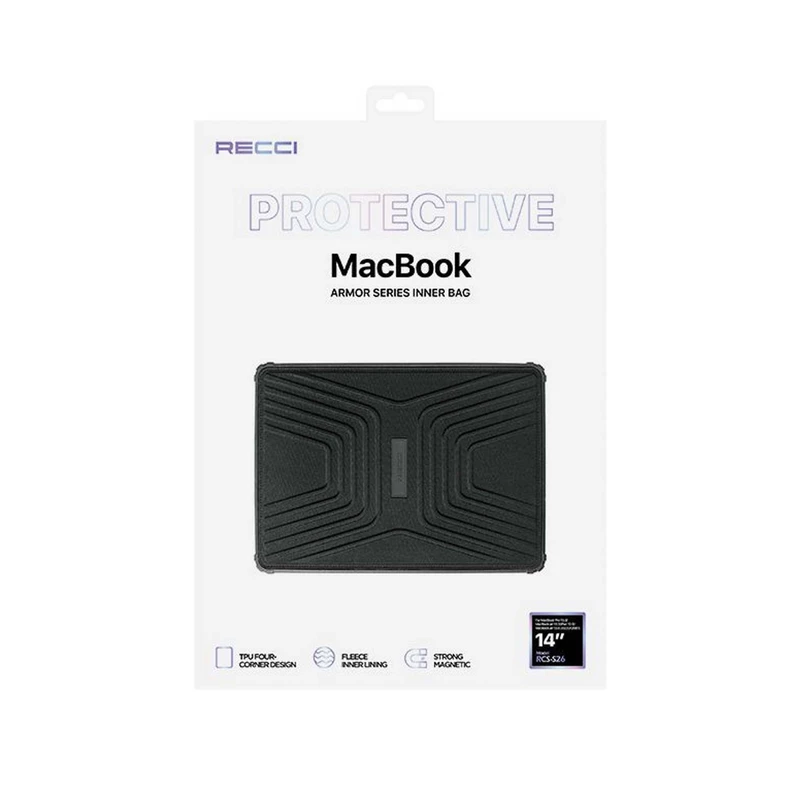 کاور لپ تاپ و کیف مک بوک RCS-S26 رسی (Recci Protective macbook armor series inner bag RCS-S26)